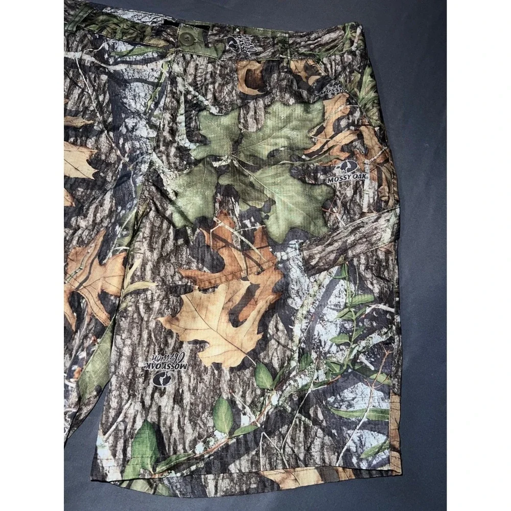 Mossy Oak Obsession Camo Shorts Mens Large Outdoor Camouflage